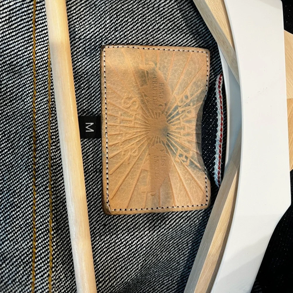 Ironside 16.5oz Sensei Japan Selvage Denim Jacket with Contrast Stitching - Picture 3 of 14